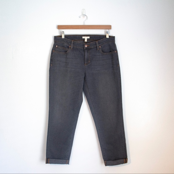 Eileen Fisher | Organic Cotton Boyfriend Jeans - Picture 2 of 8